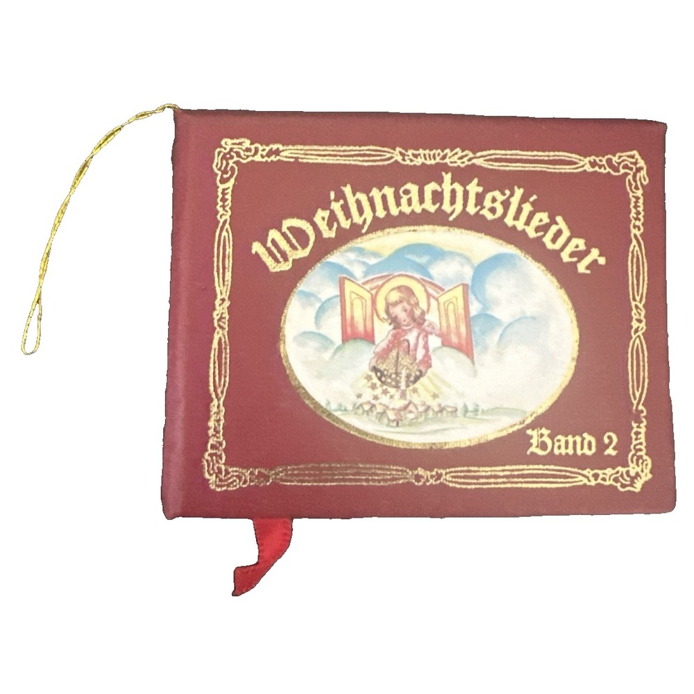 Vtg 1983 Mini Book Weihnachtslieder Band 2 Marco Polo Christmas Carols Germany